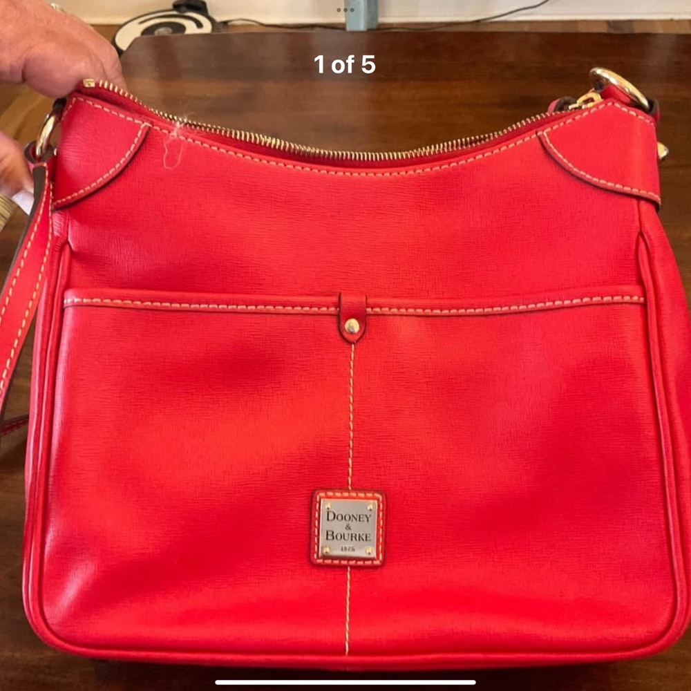 Dooney & Bourke Red Leather Handbag